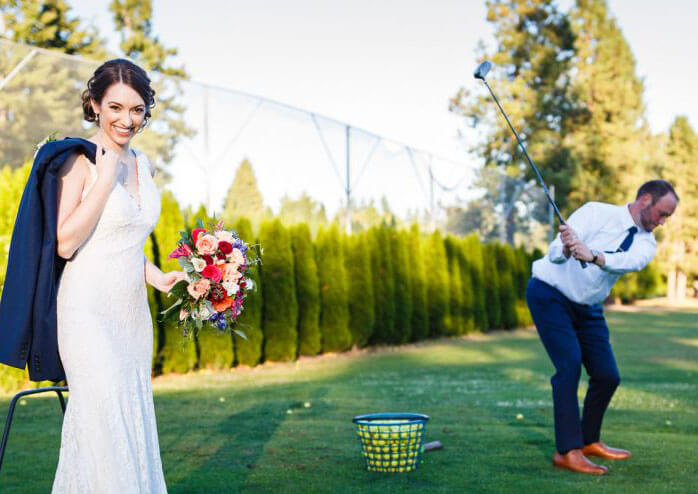 bride and groom